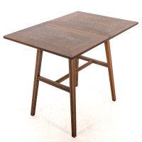 William Birch. Arts & Crafts Oak Card or Game Table with a Swivel & Fold Out Top - Thumbnail 18