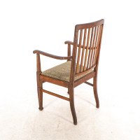 Shapland & Petter. A Pair of Arts & Crafts Oak Armchair - Thumbnail 20