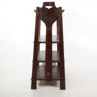Lakeside Craft Shop – American Arts and Crafts Oak Bookcase (c.1910) - Thumbnail 6