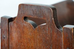 Lakeside Craft Shop – American Arts and Crafts Oak Bookcase (c.1910) - Thumbnail 9