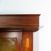 G. M. Ellwood for J. S. Henry – Arts & Crafts Mahogany & Inlaid Cabinet - Thumbnail 9