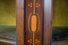 G. M. Ellwood for J. S. Henry – Arts & Crafts Mahogany & Inlaid Cabinet - Thumbnail 12