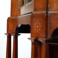 G. M. Ellwood for J. S. Henry – Arts & Crafts Mahogany & Inlaid Cabinet - Thumbnail 14