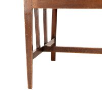 William Birch. An Aesthetic Movement Walnut Armchair with Turned Ball Finials - Thumbnail 16