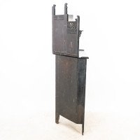 Heals, attributed. An Anglo-Japanese Aesthetic Movement Butterfly Corner Cabinet - Thumbnail 17