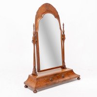 Good Quality Walnut Dressing Table Mirror in the Style of Sir Robert Lorimer