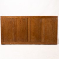 Heals & Son. An Arts & Crafts Narrow Oak Extending Dining Table - Thumbnail 8