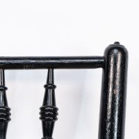 Philip Webb, attributed. Morris & Co., Aesthetic Movement Pair Rush Seat Sussex Chairs - Thumbnail 10