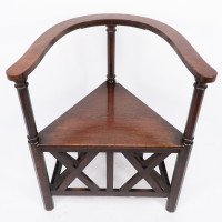 Josef Hoffmann. Armchair Designed for the 5th Viennese Secession Exhibition 1899 - Thumbnail 13