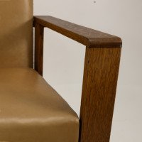 Gordon Russell, W. H. Russell. A Pair of Arts & Crafts Oak Reclining Armchairs - Thumbnail 12