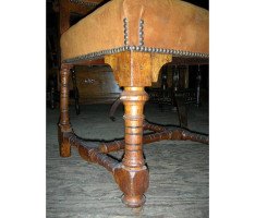 J. P. Seddon, Exhibited Crystal Palace 1851. Six Gothic Revival Oak Dining Chairs - Thumbnail 8