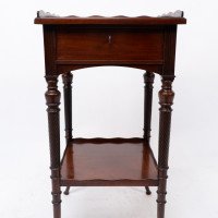 E. W. Godwin, attributed. For Collinson & Lock. An Aesthetic Movement Mahogany Side Table - Thumbnail 8