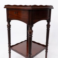 E. W. Godwin, attributed. For Collinson & Lock. An Aesthetic Movement Mahogany Side Table - Thumbnail 9