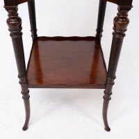 E. W. Godwin, attributed. For Collinson & Lock. An Aesthetic Movement Mahogany Side Table - Thumbnail 11