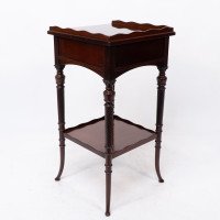 E. W. Godwin, attributed. For Collinson & Lock. An Aesthetic Movement Mahogany Side Table - Thumbnail 19