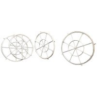 Four Victorian Cast Iron Industrial Circular Windows with Pivoting Openers