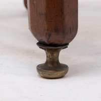 E. W. Pugin. A Walnut Side Chair with Curvaceous Back Rest with Oak Pegs - Thumbnail 18