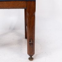 E. W. Pugin. A Walnut Side Chair with Curvaceous Back Rest with Oak Pegs - Thumbnail 17