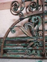 An Exceptional Period Pair of Arts & Crafts Hand-hammered & Wrought Iron Gates - Thumbnail 12