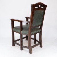 Heal and Son, Attributed – Arts and Crafts Oak Six Legged Armchair - Thumbnail 19