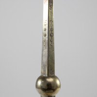 WMF an Arts & Crafts Silver-plated Candlestick with Bowl Shaped Drip Tray & Base - Thumbnail 7