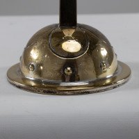 WMF an Arts & Crafts Silver-plated Candlestick with Bowl Shaped Drip Tray & Base - Thumbnail 14