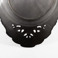 Urania. An Art Nouveau Pewter Fruit Bowl with a Loop Handle Floral Decoration - Thumbnail 15