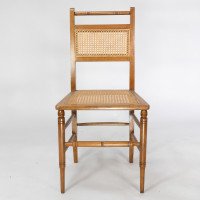 E. W. Godwin, attributed. A Set of Four Anglo-Japanese Cane Seat Chairs - Thumbnail 5