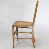E. W. Godwin, attributed. A Set of Four Anglo-Japanese Cane Seat Chairs - Thumbnail 7