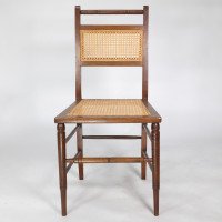 E. W. Godwin, attributed. A Set of Four Anglo-Japanese Cane Seat Chairs - Thumbnail 10