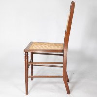 E. W. Godwin, attributed. A Set of Four Anglo-Japanese Cane Seat Chairs - Thumbnail 12