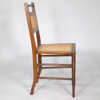 E. W. Godwin, attributed. A Set of Four Anglo-Japanese Cane Seat Chairs - Thumbnail 13