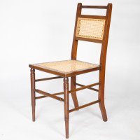 E. W. Godwin, attributed. A Set of Four Anglo-Japanese Cane Seat Chairs - Thumbnail 11