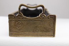 Thomas Jeckyll for Barnard Bishop & Barnard, Two Anglo-Japanese Brass Planters - Thumbnail 11