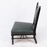 Gillow and Co. – Anglo-Japanese Nursing Chair with Thebes-Style Turnings - Thumbnail 4