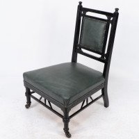 Gillow and Co. – Anglo-Japanese Nursing Chair with Thebes-Style Turnings - Thumbnail 3