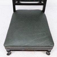 Gillow and Co. – Anglo-Japanese Nursing Chair with Thebes-Style Turnings - Thumbnail 9