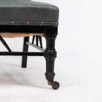 Gillow and Co. – Anglo-Japanese Nursing Chair with Thebes-Style Turnings - Thumbnail 12