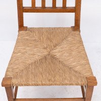 E. A. Taylor, attributed. For Wylie & Lochhead. A Pair of Arts & Crafts Side Chairs - Thumbnail 10