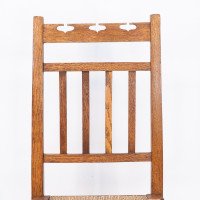 E. A. Taylor, attributed. For Wylie & Lochhead. An Arts & Crafts Side or Bedroom Chair - Thumbnail 6