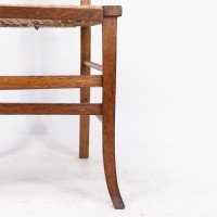 E. A. Taylor, attributed. For Wylie & Lochhead. An Arts & Crafts Side or Bedroom Chair - Thumbnail 11