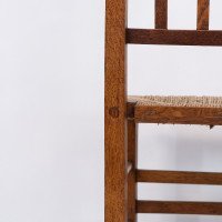 E. A. Taylor, attributed. For Wylie & Lochhead. An Arts & Crafts Side or Bedroom Chair - Thumbnail 16
