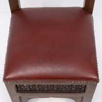 Liberty & Co., Moorish Side or Childs Chair with Mashrabiya Turned Details - Thumbnail 7
