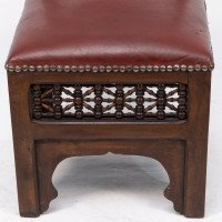 Liberty & Co., Moorish Side or Childs Chair with Mashrabiya Turned Details - Thumbnail 8