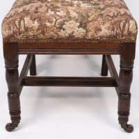 E. W. Godwin, attributed. A Set of Four Aesthetic Movement Oak Dining Chairs - Thumbnail 13