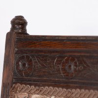 E. W. Godwin, attributed. A Set of Four Aesthetic Movement Oak Dining Chairs - Thumbnail 15