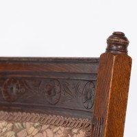 E. W. Godwin, attributed. A Set of Four Aesthetic Movement Oak Dining Chairs - Thumbnail 16