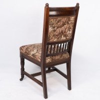 E. W. Godwin, attributed. A Set of Four Aesthetic Movement Oak Dining Chairs - Thumbnail 17
