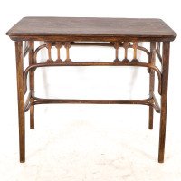 Gustav Siegel for Jacob & Josef Kohn. A Vienna Secessionist Bentwood Table - Thumbnail 2