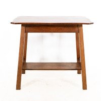 Liberty & Co – Arts and Crafts Oak Oblong Side Table - Thumbnail 2